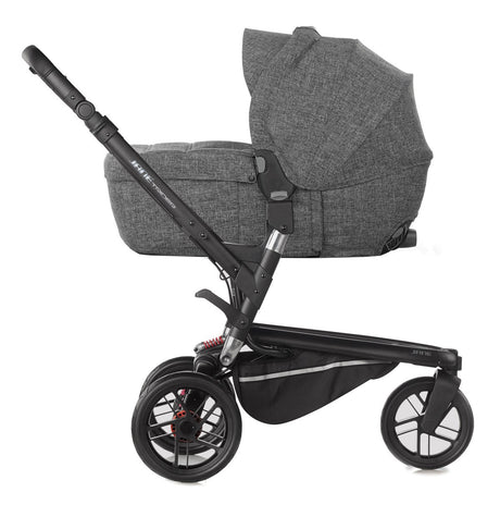 Jané Crosswalk-R All-Terrain Travel System with Carrycot & Koos iSize R1, Tech Mouse / Black Grey