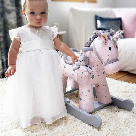 Little Bird Told Me Celeste & Fae Unicorn Rocking Animal