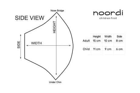 Noordi Antimicrobial Face Masks (100 Pack Assorted)