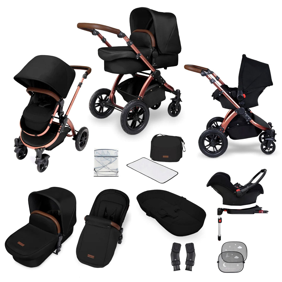 Ickle Bubba Stomp V4 All-in-One Travel System & Isofix Base