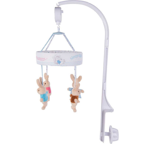 Rainbow Designs Peter & Flopsy Rabbit Musical Cot Mobile