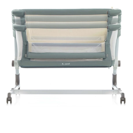 Jane Baby Side Crib + 4 Piece Bedding Set & Safety Mattress, Star 2026