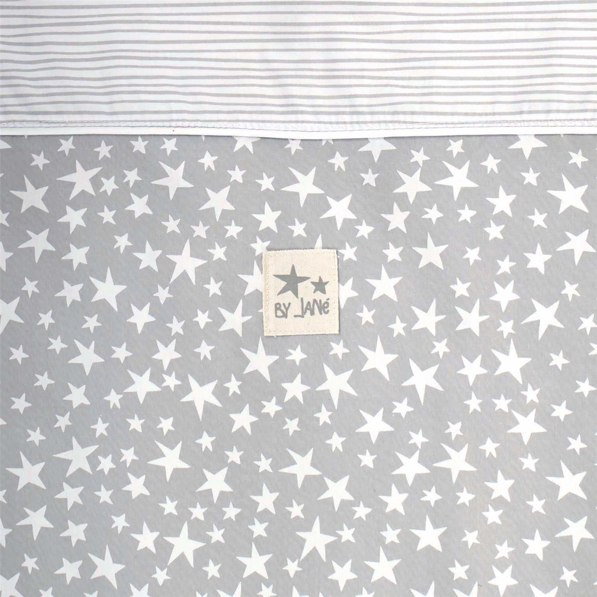 Jane Baby Side Crib + 4 Piece Bedding Set & Safety Mattress, Star 2026