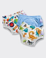 NEW 3 Pack Reusable Potty Training Pants with Cross-Stitch