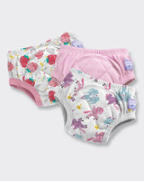 NEW 3 Pack Reusable Potty Training Pants with Cross-Stitch