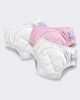 NEW 3 Pack Reusable Potty Training Pants with Cross-Stitch