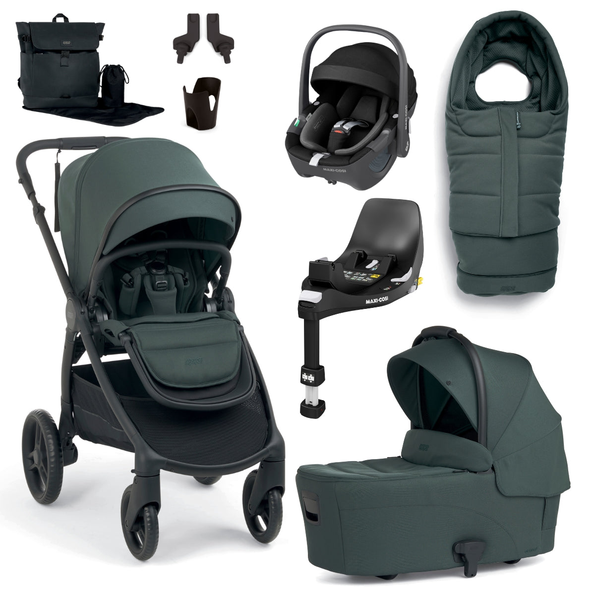 Mamas & Papas Ocarro² Travel System Bundle with Pebble 360