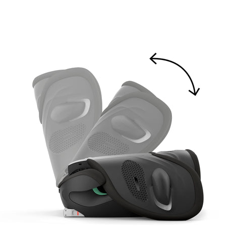 Cybex Solution G2 Foldable Car Seat, Magic Black