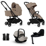 Silver Cross Nia Compact Travel System with Glide 360 Car Seat & Base