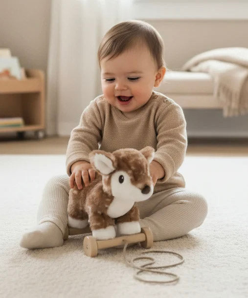 Little Bird Told Willow Deer Pull Along Toy