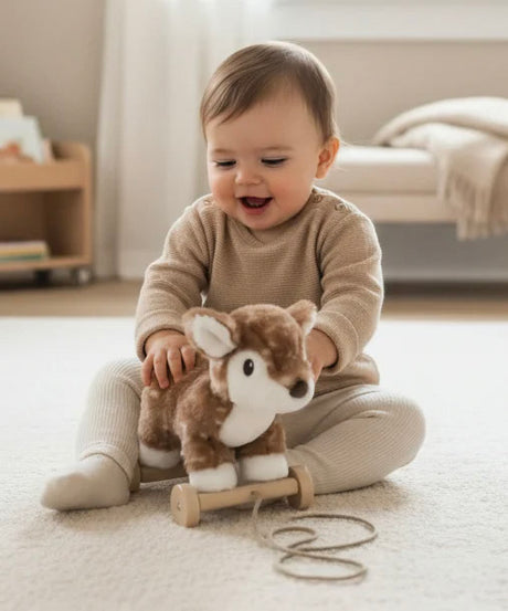 Little Bird Told Willow Deer Pull Along Toy