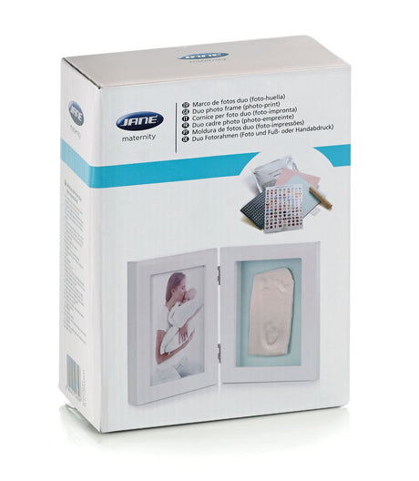 Jane Baby Photo Frame 3 segments (photo and clay prints)