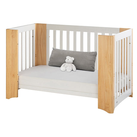 Cocoon Evoluer 4-in-1 Nursery Room Set, White / Natural