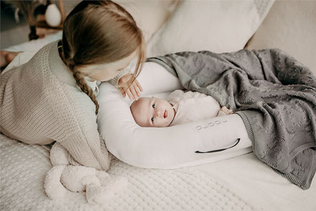 Noordi 2in1 Baby Nest & Maternity Pillow – Pregnancy to Baby Sleep Support
