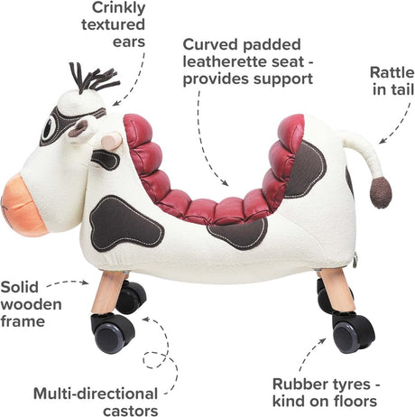 Little Bird Told Me Moobert Animal Ride On Toy