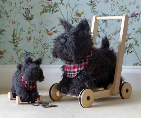 Little Bird Told Me Scottie Dog 2-in-1 Pull Along Toy