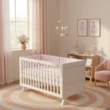 Fairy Organic Cotton Toddler 3 Piece All-in-One 4.0 Tog Quilt Bedding Set with Bumper
