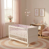 FORREST 3 Piece Reversible Cot Bed Set – Organic Cotton Baby Bedding - Fairy