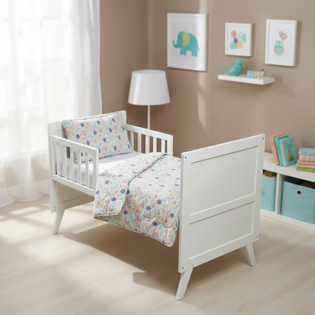 Woody Organic Cotton Junior All-in-One 4.0 Tog Quilt Bedding Set