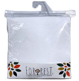 Forrest Cotton Fitted Sheets – Pack of 2, 140 x 70 cm Cot Bed Size, White