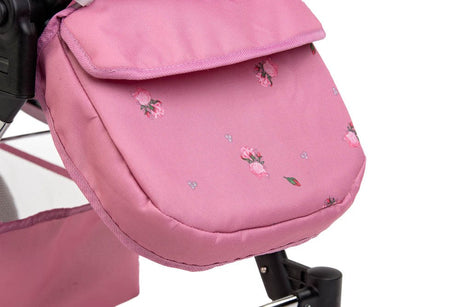 Roma Darcie Twin Dolls Pram Pink