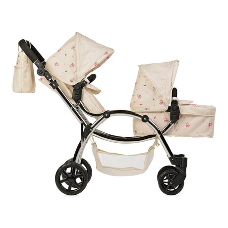 Roma Darcie Twin Dolls Pram Cream