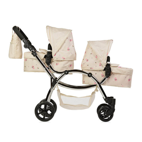 Roma Darcie Twin Dolls Pram Cream