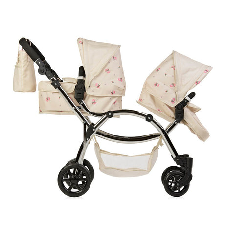 Roma Darcie Twin Dolls Pram Cream