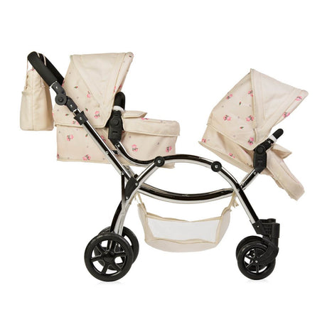 Roma Darcie Twin Dolls Pram Cream