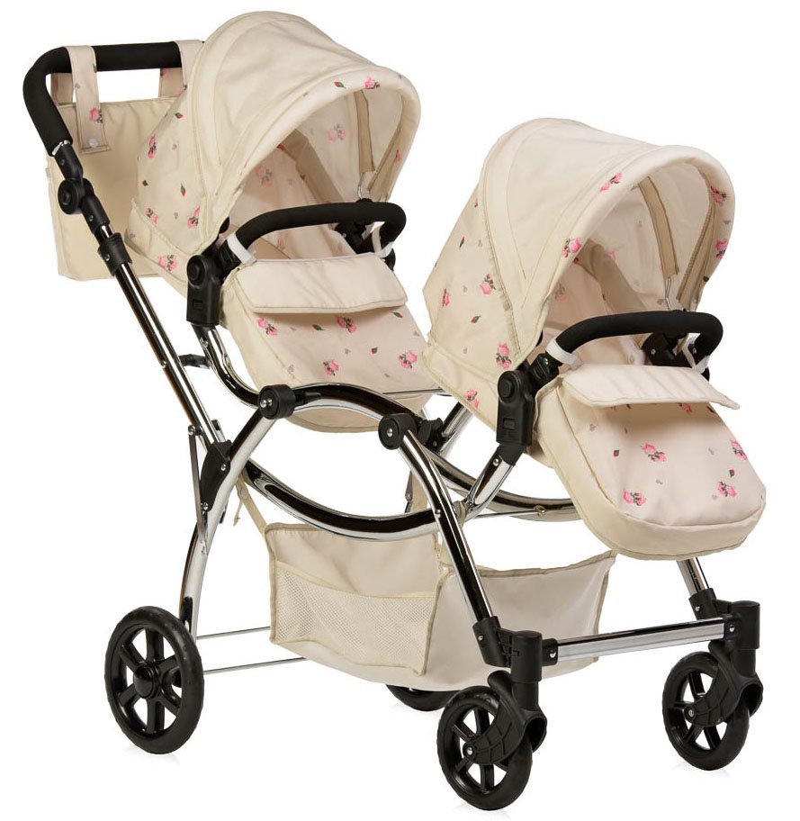 Darcie Twin Dolls Pram