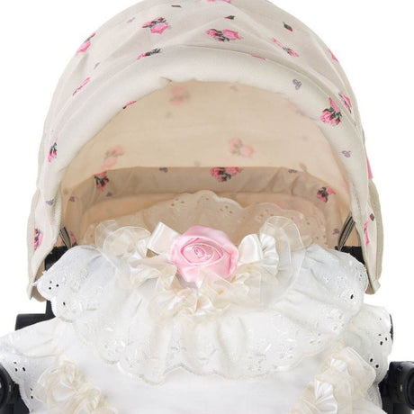 Roma Dolls Pram 2 Piece Bedding Set