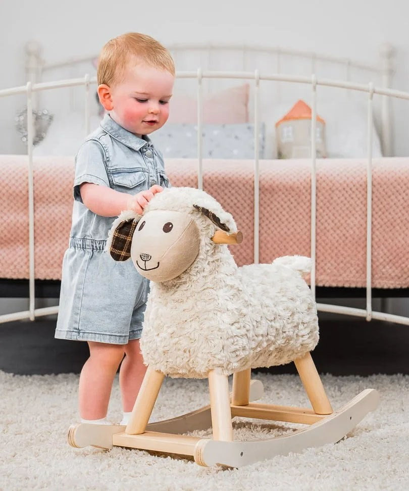 Little Bird Told Me Lambert Rocking Ride on Sheep