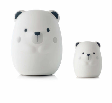 Jane Yum Bear Big Silicone Night Light – Rechargeable, Colour-Changing Sensory Lamp