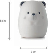 Jane Yum Bear Silicone Night Light – Multicolour Sensory Lamp for Babies