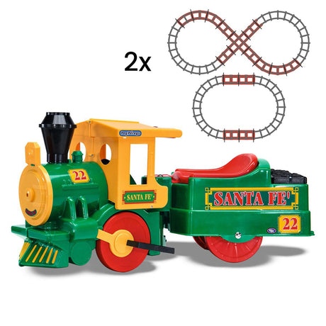 Peg Perego Santa Fe Train 6 Volt & Track, 18 months+
