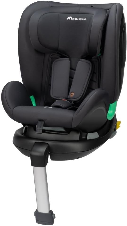 Bebe Confort Atlas 360 Swivel Car Seat, 0-12 years, Jet Black