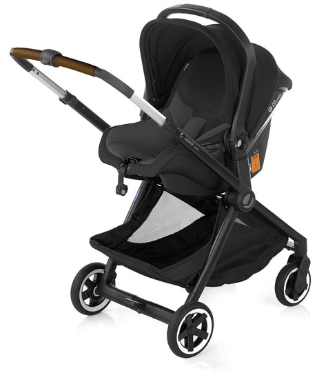 Jané Newel 10-Piece Complete Travel System Bundle  - Cold Black