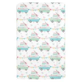 Mollydoo Baby Camping Bunting Baby Changing Mat