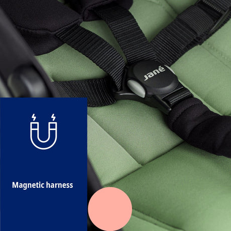 Jane Rocket Sport Luxe Pushchair with Raincover & Footmuff / Seat Liner