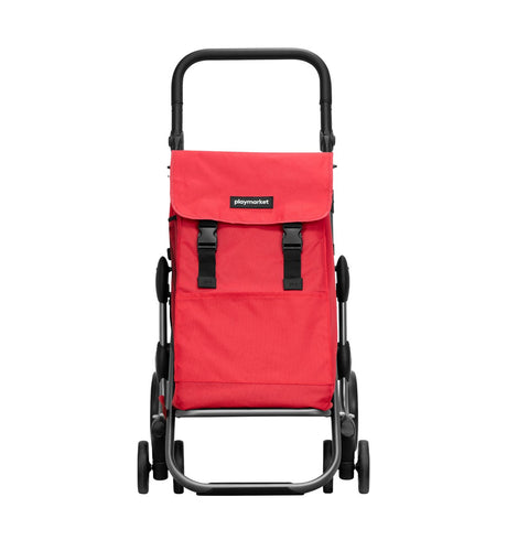 Playmarket Go Plus Premium Shopping Trolley with Thermal Bag