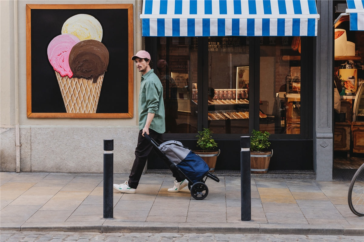 Playmarket Go Two Compact - The Ultimate Portable Shopping Trolley