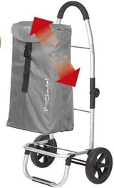 Playmarket Go Two Compact shopping trolley