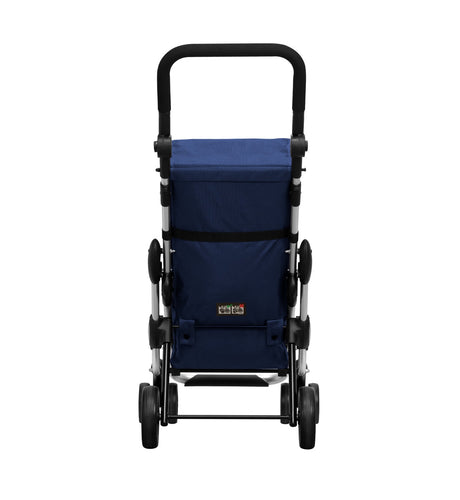 Playmarket Go Up Original 2 or 4 Wheel Folding Shopping Trolley – 39.5L with Thermal Pocket