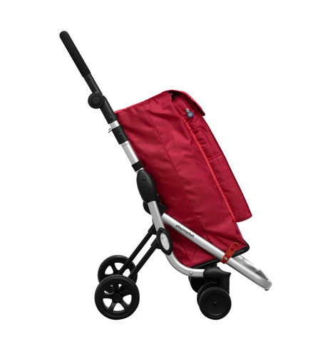 Playmarket Go Up Original 2 or 4 Wheel Folding Shopping Trolley – 39.5L with Thermal Pocket