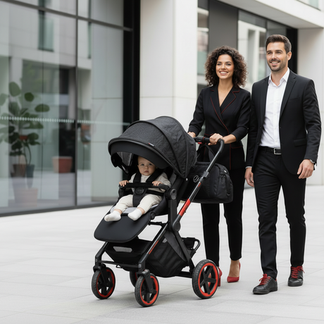 Jané Limited Edition Crosslight Pro Carbon 3in1 Travel System with Koos Car Seat