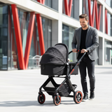 Jané Limited Edition Crosslight Pro Carbon 3in1 Travel System with Lightweight Carbon Fibre Chassis