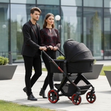 Jané Limited Edition Crosslight Pro Carbon 3in1 Travel System with Lightweight Carbon Fibre Chassis