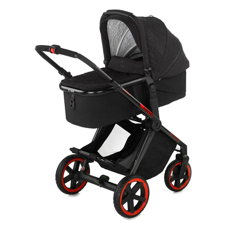 Jané Limited Edition Crosslight Pro Carbon 3in1 Travel System with Lie-Flat Kombibaby Car Seat