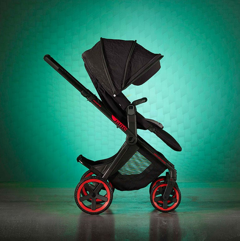 Jané Limited Edition Crosslight Pro Carbon 3in1 Travel System with Lightweight Carbon Fibre Chassis