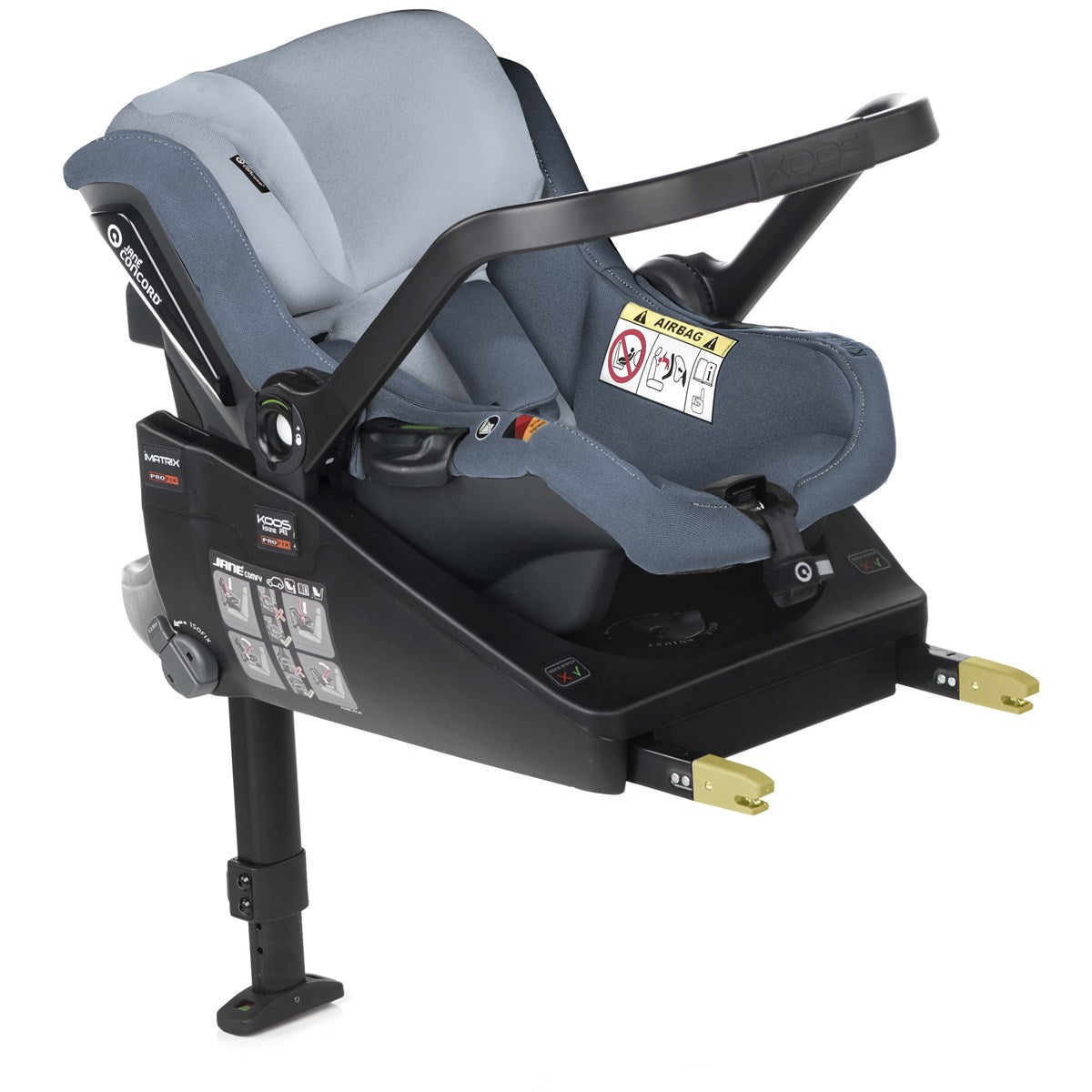 Jane Muum-4 + Sweet + Koos iSize, 10 Piece Travel System Bundle